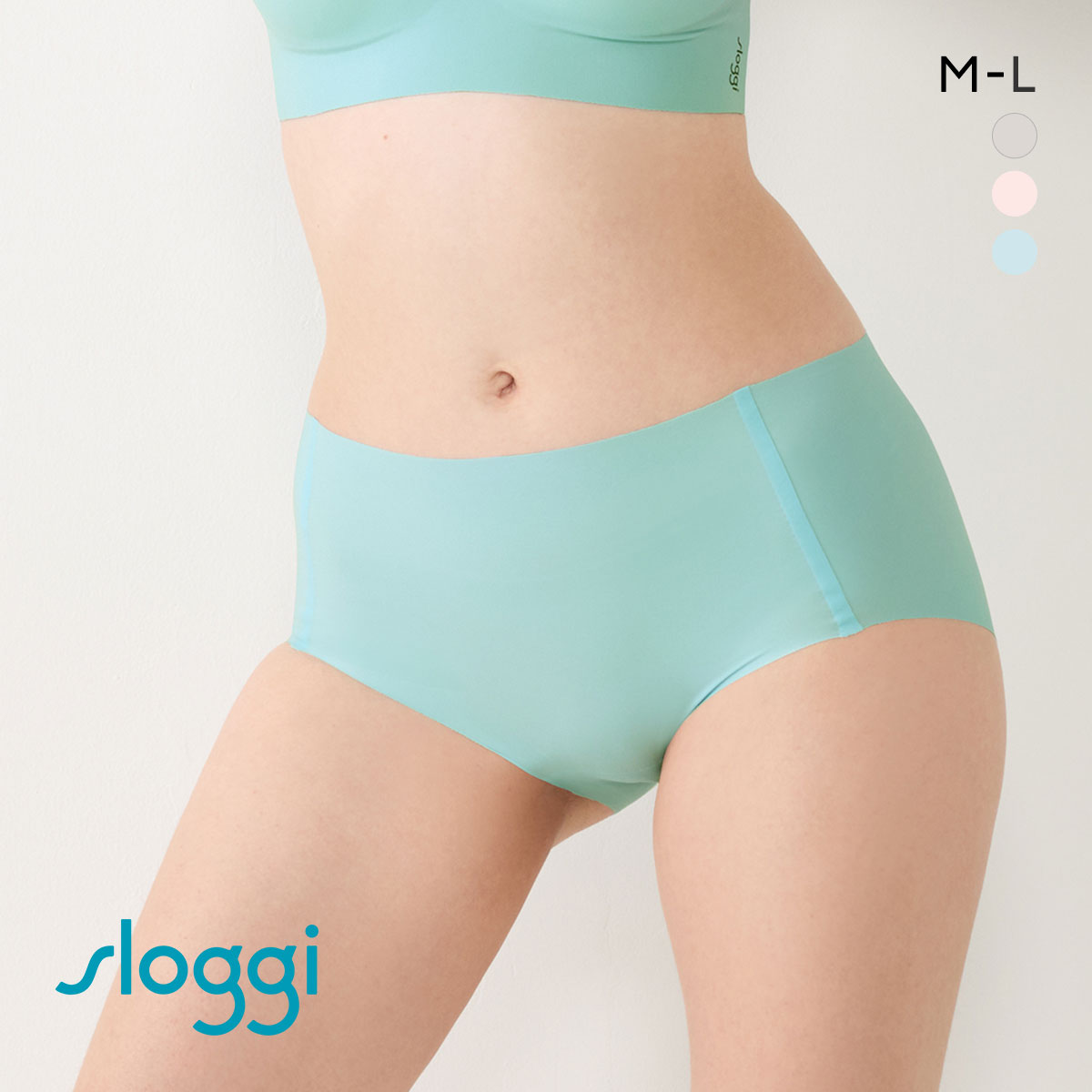 トリンプ スロギー ゼロ フィール sloggi ZERO Feel はきこみ深めショーツ ML Triumph(LBU-薄ブルー-M)