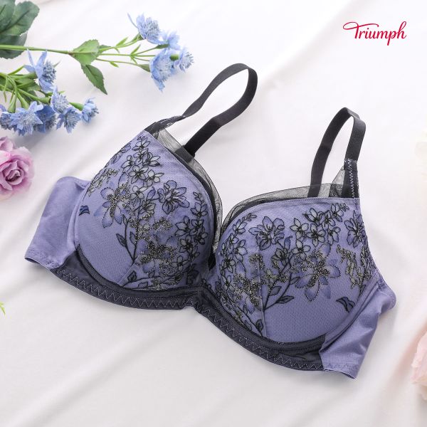 トリンプ Triumph TR597 天使のブラ 魔法のハリ感 ノンワイヤー ブラジャー DE 単品
