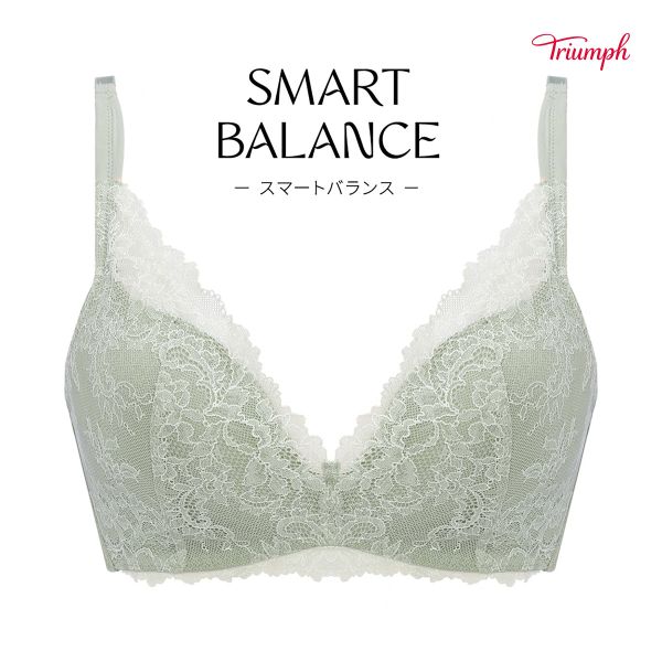 トリンプ Triumph TR602 スマートバランス ノンワイヤー 3/4カップ ブラジャー ML 単品