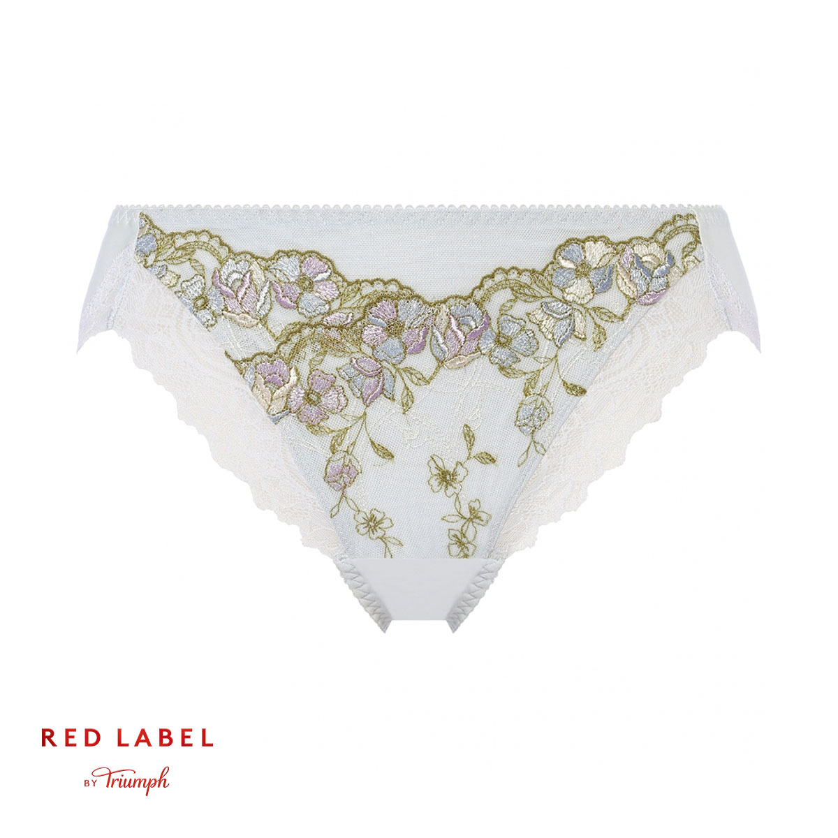 トリンプ Triumph TR0111 レッドレーベル バイ トリンプ レギュラーショーツ スタンダード ショーツ ノーマル ML 単品(BU-ブルー-M)