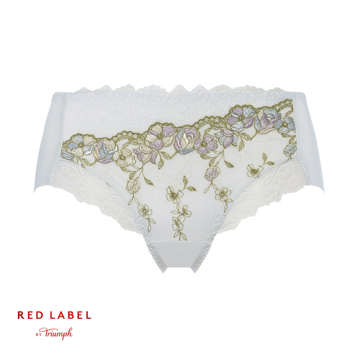 トリンプ Triumph TR0111 レッドレーベル バイ トリンプ ショーツ ボーイズレングス ヒップハング ヘム ML 単品(BU-ブルー-M)