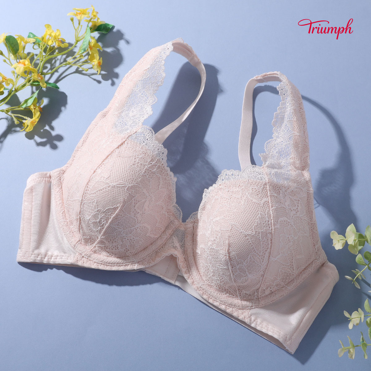 トリンプ Triumph TR612 恋するブラ ブラジャー ABC 単品(BE-ベージュ-A70)