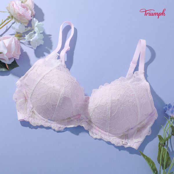 トリンプ Triumph TR606 天使のブラ 魔法のハリ感 ノンワイヤー ブラジャー BC 単品