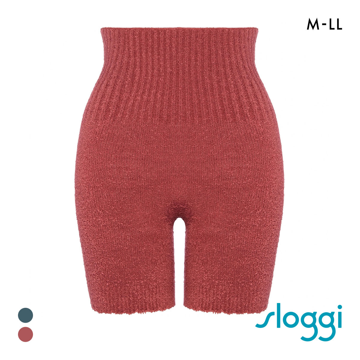 トリンプ スロギー ゼロフィールニット ホイップタッチ 腹巻き付きニットボトム 2分丈 sloggi G067 M-LL Triumph(SB-ストロベリー-M-LL)