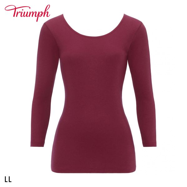 トリンプ TR5400 海底火山インナー 8分袖トップ LL Triumph