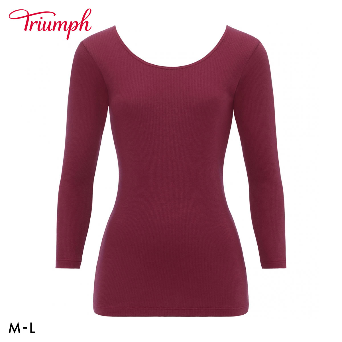 トリンプ TR5400 海底火山インナー 8分袖トップ ML Triumph