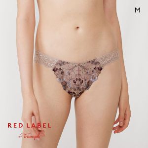 トリンプ TR0116 レッドレーベル バイ トリンプ 天使のブラ 魔法のハリ感 ショーツ Tバック ストリング バックレース M Triumph