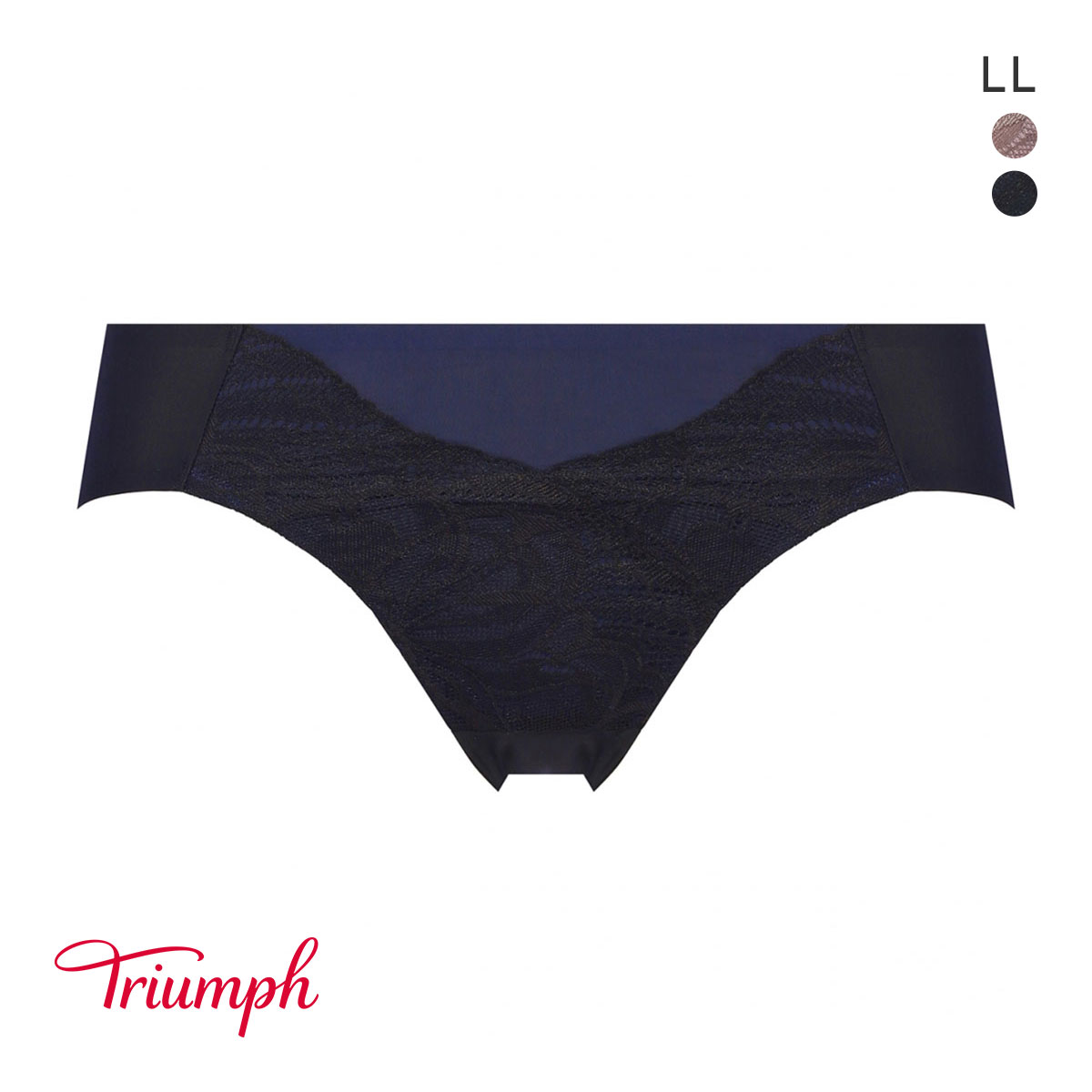 トリンプ TR624 コンフォートワイヤーブラ ショーツ スタンダード レギュラー ノーマル LL Triumph(BK-ブラック-LL)