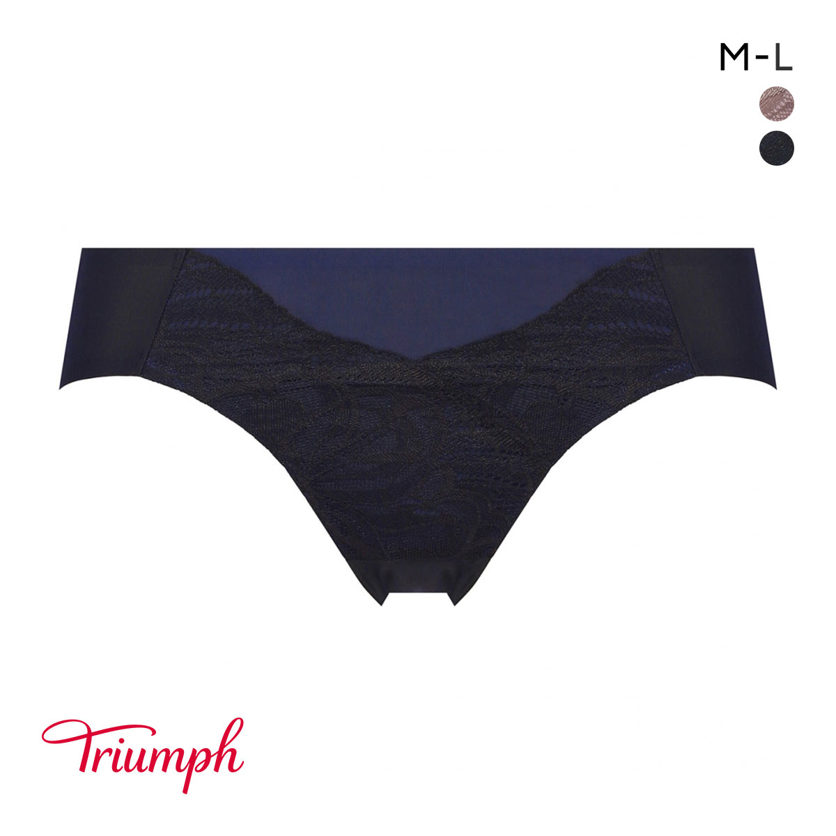 トリンプ TR624 コンフォートワイヤーブラ ショーツ スタンダード レギュラー ノーマル ML Triumph(BK-ブラック-M)