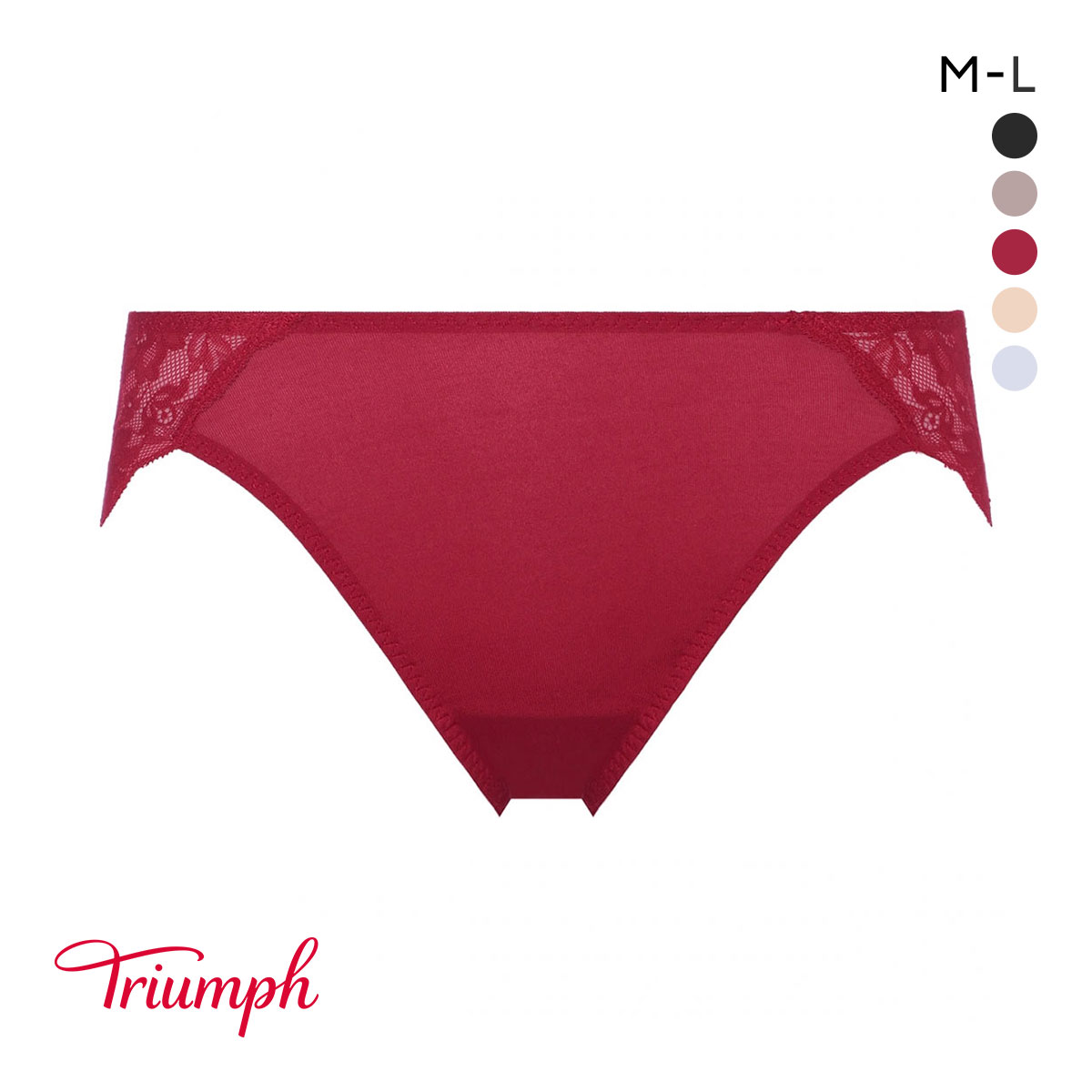 トリンプ SO SOFT TR7230 レギュラーショーツ スタンダード ML Triumph(RE-レッド-M)