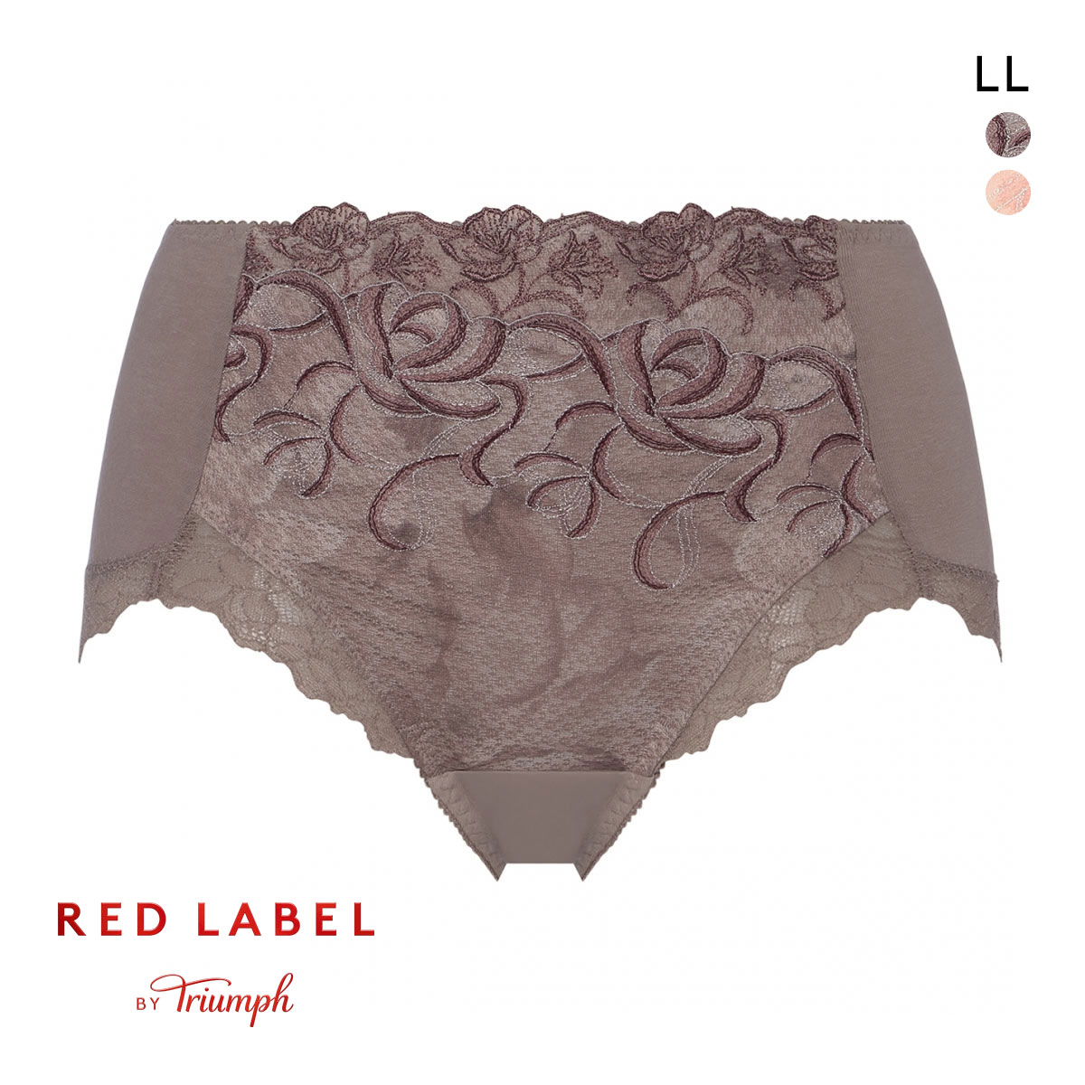トリンプ TR0117 レッドレーベル バイ トリンプ はきこみ深め ショーツ スタンダード ミディ LL 大きいサイズ Triumph