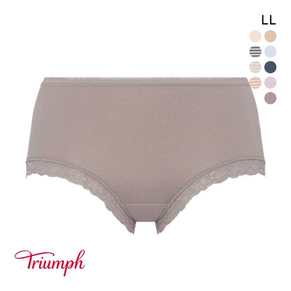 トリンプ TR7120 SO NATURAL ショーツ ボーイレングス 綿混 深め LL 大きいサイズ Triumph