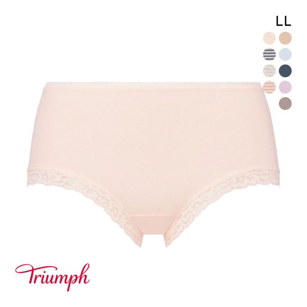 トリンプ TR7120 SO NATURAL ショーツ ボーイレングス 綿混 深め LL 大きいサイズ Triumph