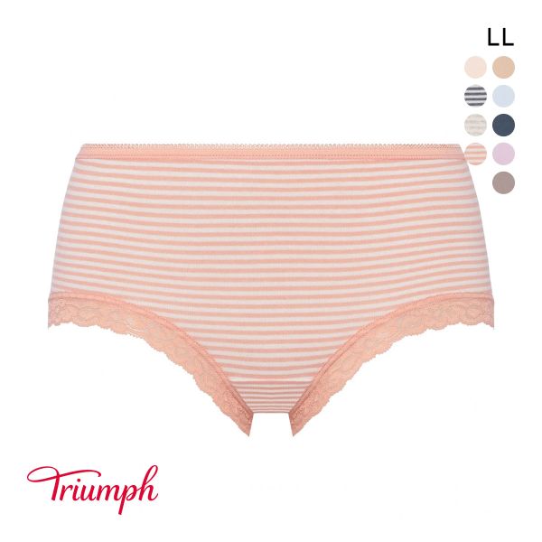トリンプ TR7120 SO NATURAL ショーツ ボーイレングス 綿混 深め LL 大きいサイズ Triumph