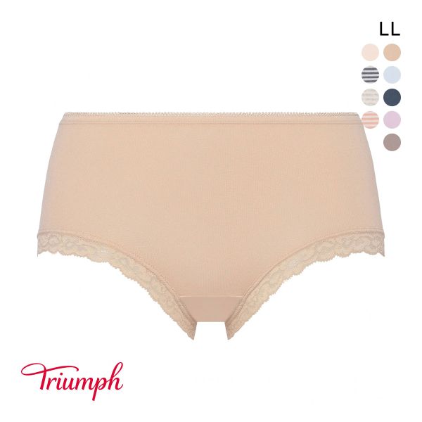 トリンプ TR7120 SO NATURAL ショーツ ボーイレングス 綿混 深め LL 大きいサイズ Triumph