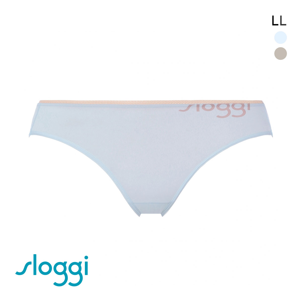 トリンプ スロギー ゴー クール sloggi GO Cool ミディショーツ LL LBU GY Triumph