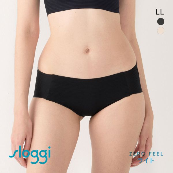 トリンプ スロギー ゼロ フィール ライト G065 N-Top sloggi ZERO FEEL レギュラーショーツ ヒップスター LL Triumph BK BE