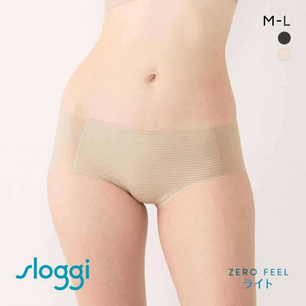 トリンプ スロギー ゼロ フィール ライト G065 N-Top sloggi ZERO FEEL レギュラーショーツ ヒップスター ML Triumph BK BE