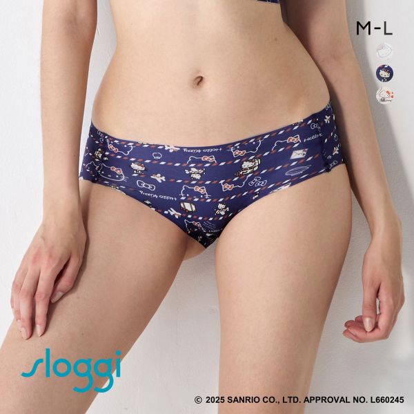 トリンプ スロギー ゼロフィール ハローキティコラボ レギュラーショーツ ヒップスター sloggi ZF HELLO KITTY ML Triumph