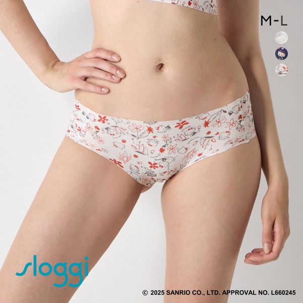トリンプ スロギー ゼロフィール ハローキティコラボ レギュラーショーツ ヒップスター sloggi ZF HELLO KITTY ML Triumph