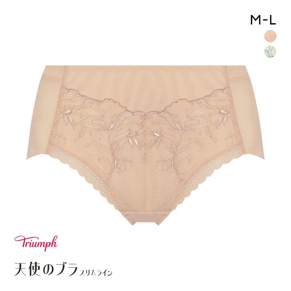 トリンプ TR634 天使のブラ スリムライン 極上ライト はきこみ深めショーツ ML Triumph