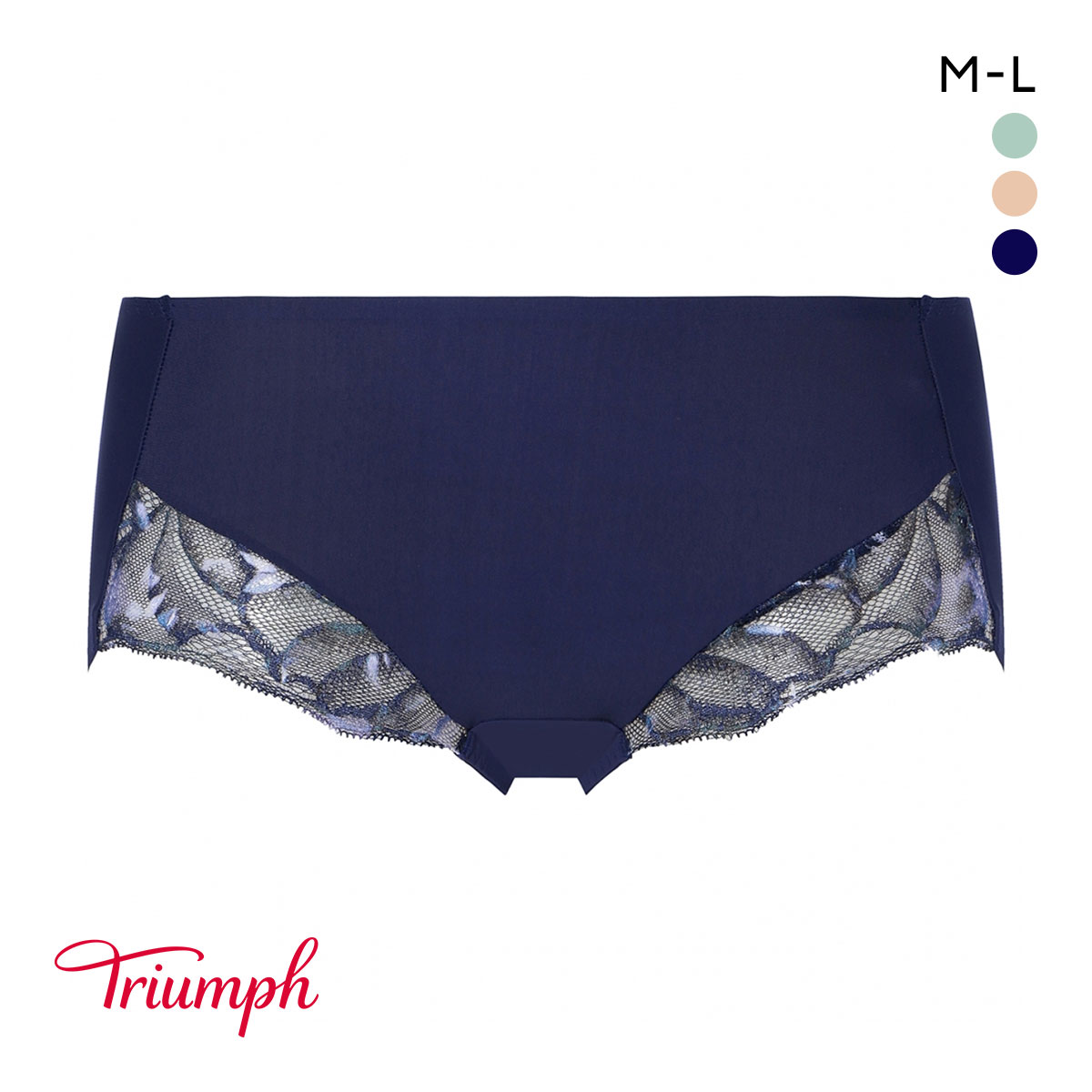 トリンプ TR628 秘めわざ ボーイズレングスショーツ ML Triumph(NV-ネイビー-M)