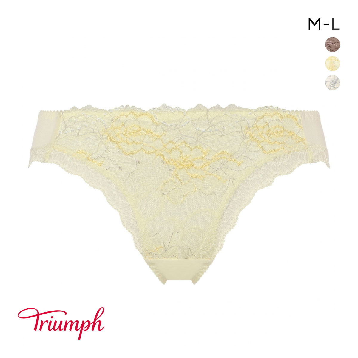 トリンプ TR630 優々ブラ レギュラーショーツ ML  Triumph(LE-レモン-M)