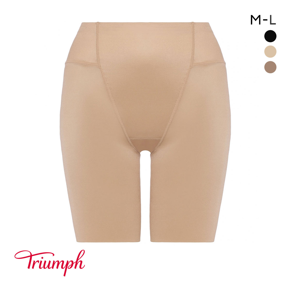 トリンプ ボディライナー ソフトな肌ざわり TR8240 3分丈ショーツ ML Triumph(BE-ベージュ-M)