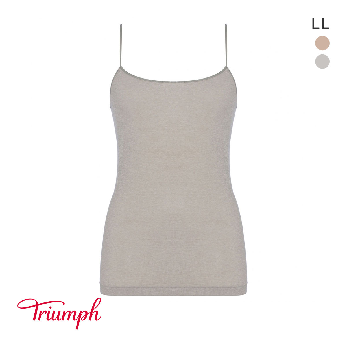 トリンプ TR5450 うす軽インナー キャミソール LL Triumph(GY-グレー-LL)