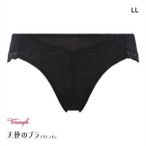 トリンプ TR632 天使のブラ スリムライン レーシィ ショーツ スタンダード レギュラーショーツ LL BK Triumph