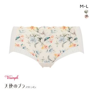 トリンプ TR632 天使のブラ スリムライン レーシィプリント ボーイズレングスショーツ ML Triumph