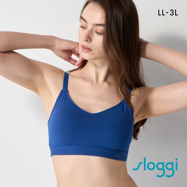 トリンプ スロギー フリーオールラウンド sloggi FREE AR BU ハーフトップ LL-3L ワンサイズ 大きいサイズ 7010 Triumph