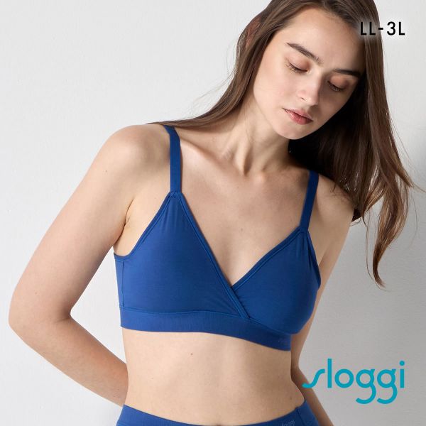 トリンプ スロギー フリーオールラウンド sloggi FREE AR BU ブラレット LL-3L ワンサイズ 大きいサイズ 7010 Triumph