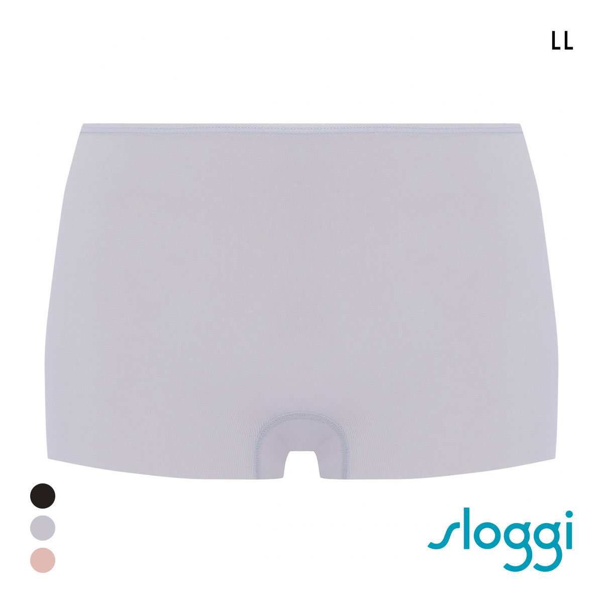 トリンプ スロギー ナチュラルヒップ2.0 sloggi Natural Hip 1分丈ショーツ 単品 LL(LBU-薄ブルー-LL)