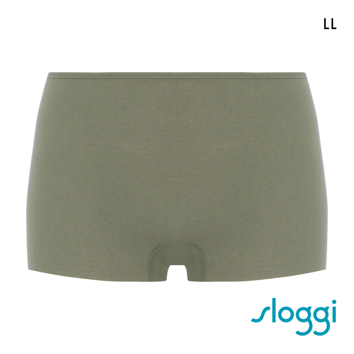 トリンプ スロギー ナチュラルヒップ2.0 sloggi Natural Hip 1分丈ショーツ 単品 00IQ LL(MS-モスグリーン-LL)