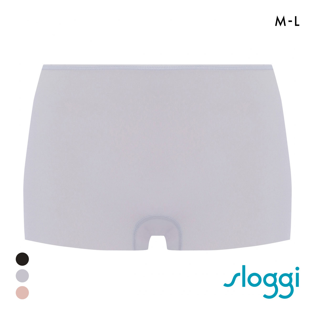 トリンプ スロギー ナチュラルヒップ2.0 sloggi Natural Hip 1分丈ショーツ 単品 ML(LBU-薄ブルー-M)