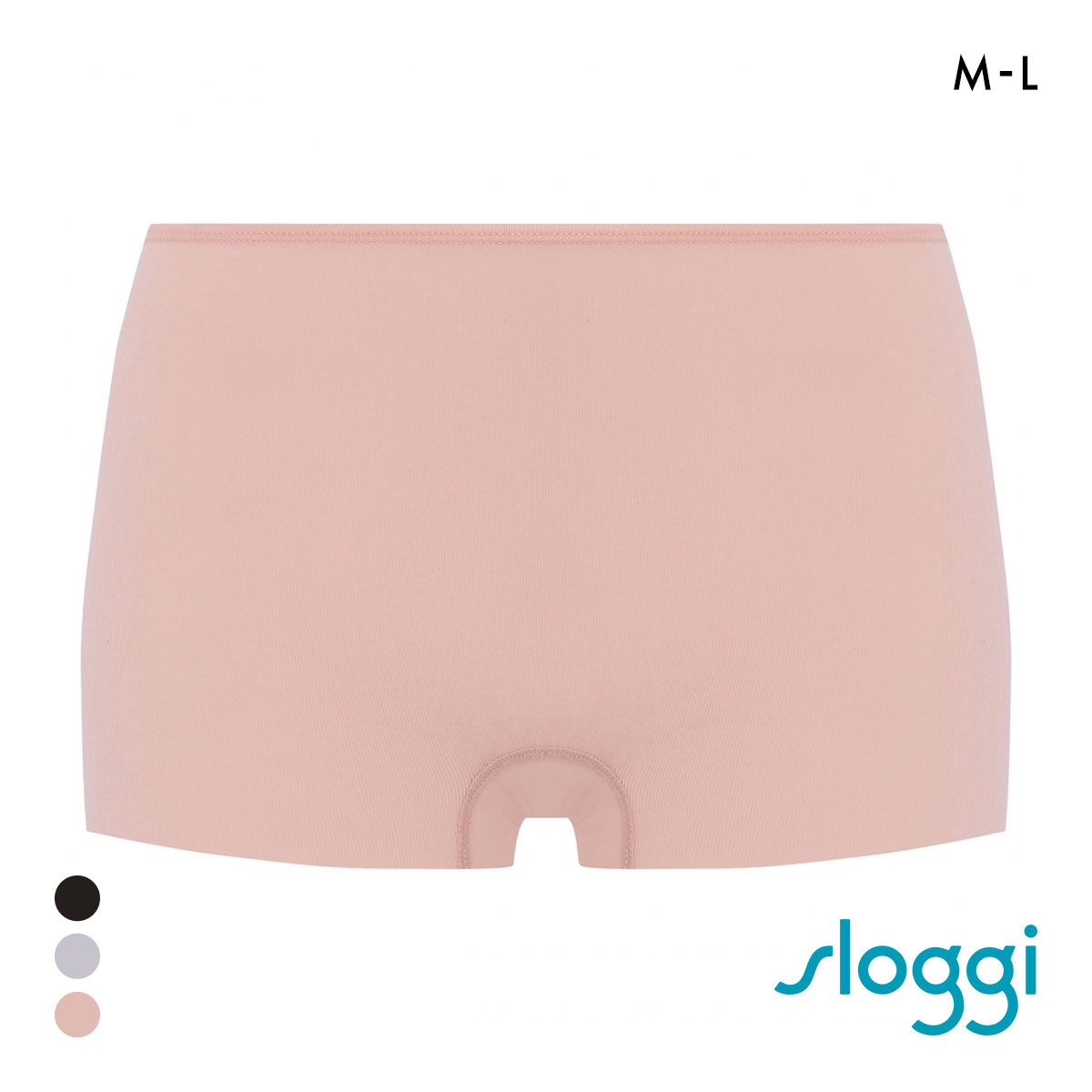 トリンプ スロギー ナチュラルヒップ2.0 sloggi Natural Hip 1分丈ショーツ 単品 ML(PI-ピンク-M)