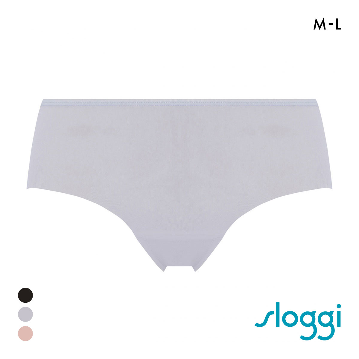トリンプ スロギー ナチュラルヒップ2.0 sloggi Natural Hip ボーイレングスショーツ 単品 ML Triumph(LBU-薄ブルー-M)