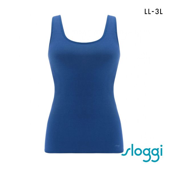 トリンプ スロギー フリーオールラウンド sloggi FREE AR BU タンクトップ ラージ カップ付き LL-3L ワンサイズ 7010 Triumph