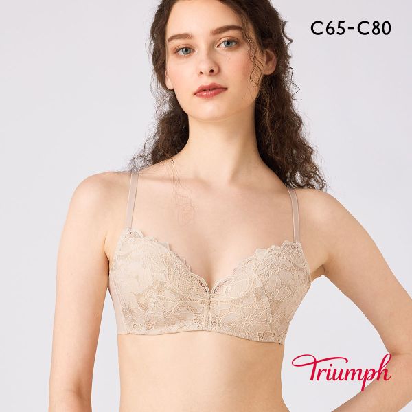 トリンプ TR640 優々ブラ フルカップ ノンワイヤーブラジャー C M001 Triumph