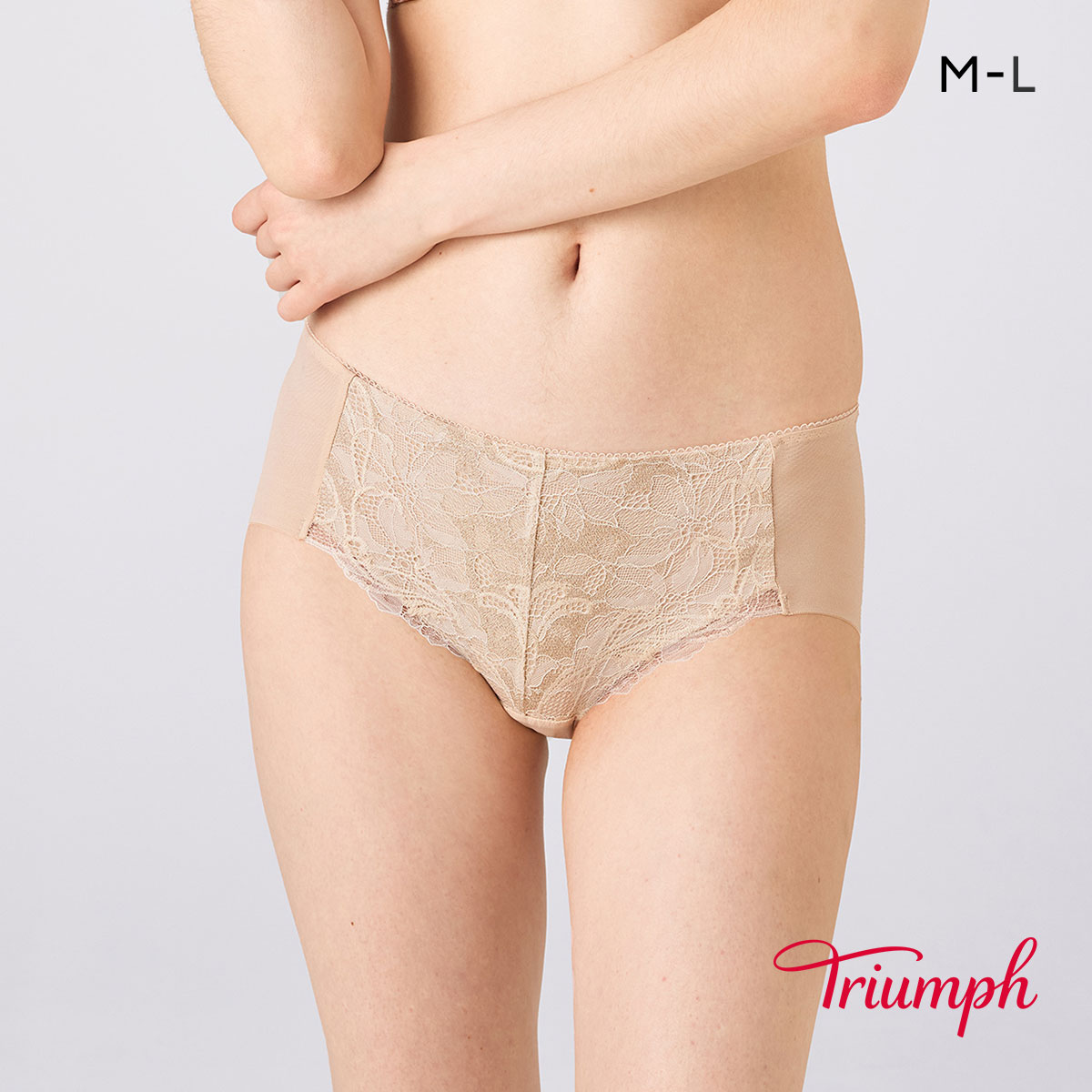 トリンプ TR640 優々ブラ ボーイレングスショーツ ML M001 Triumph(CR-クリーム-M)