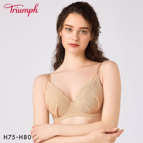 トリンプ TR645 小さくしたいブラ 無理なく着やせ シンプルタイプ ブラジャー H 大きいサイズ Triumph