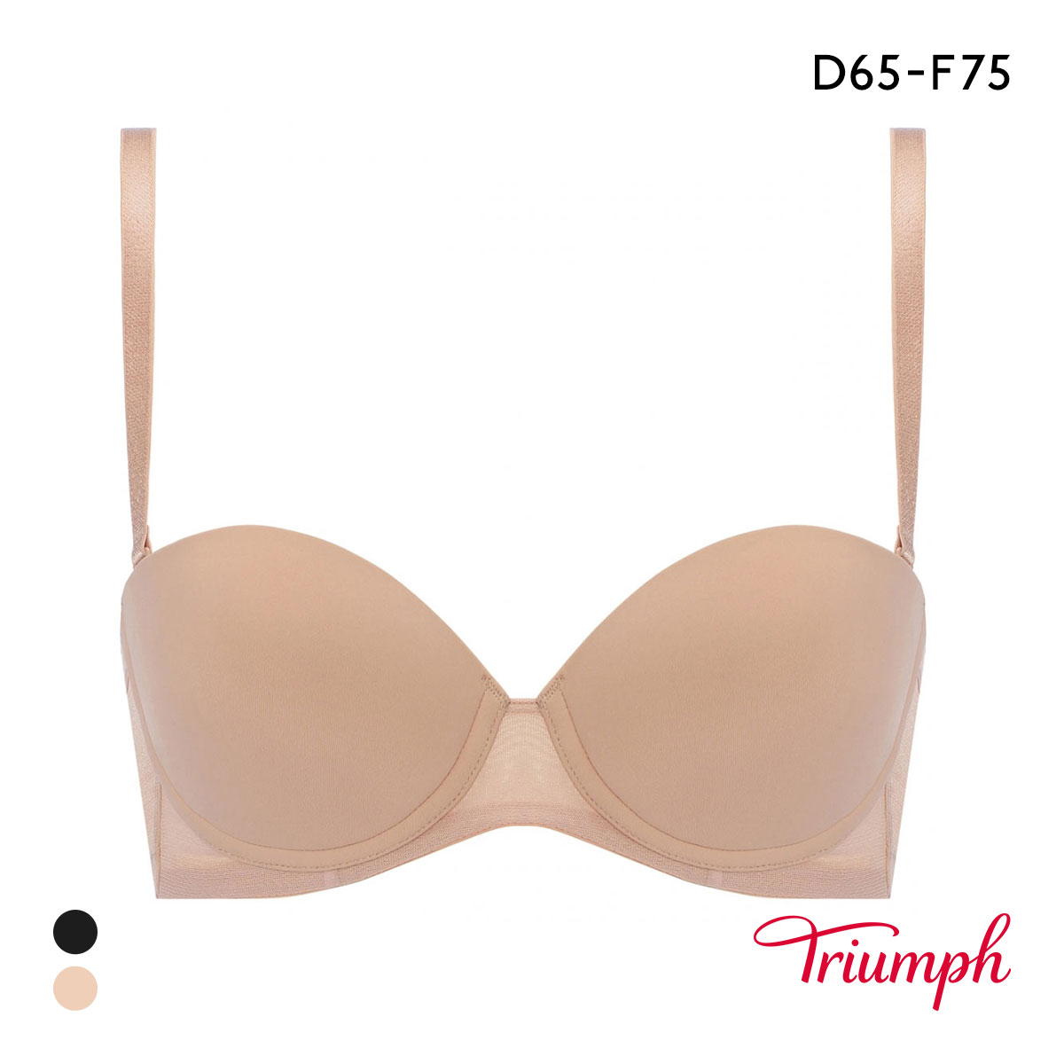 トリンプ TRTBRA025 Tシャツブラ ブラジャー DEF Triumph(BE-ベージュ-D65)