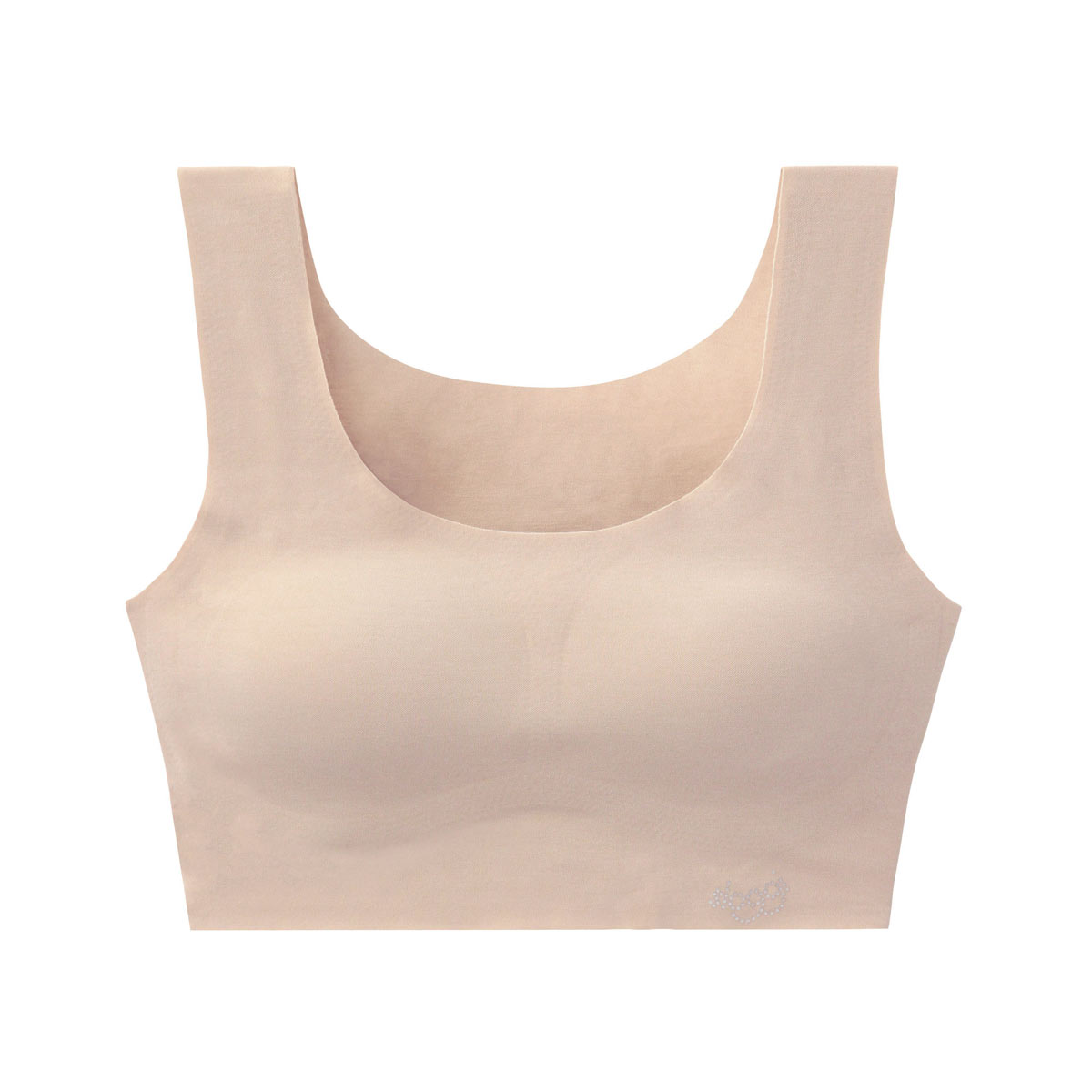 トリンプ Triumph スロギー sloggi G028 ハーフトップ SML 綿混 ZERO FEEL(BE-ベージュ-S)