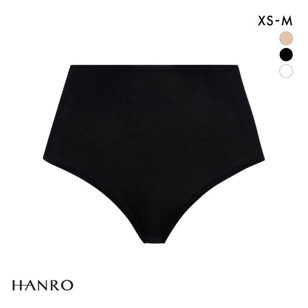 ハンロ コットン シームレス ショーツ HANRO COTTON SEAMLESS はきこみ丈ふかめ