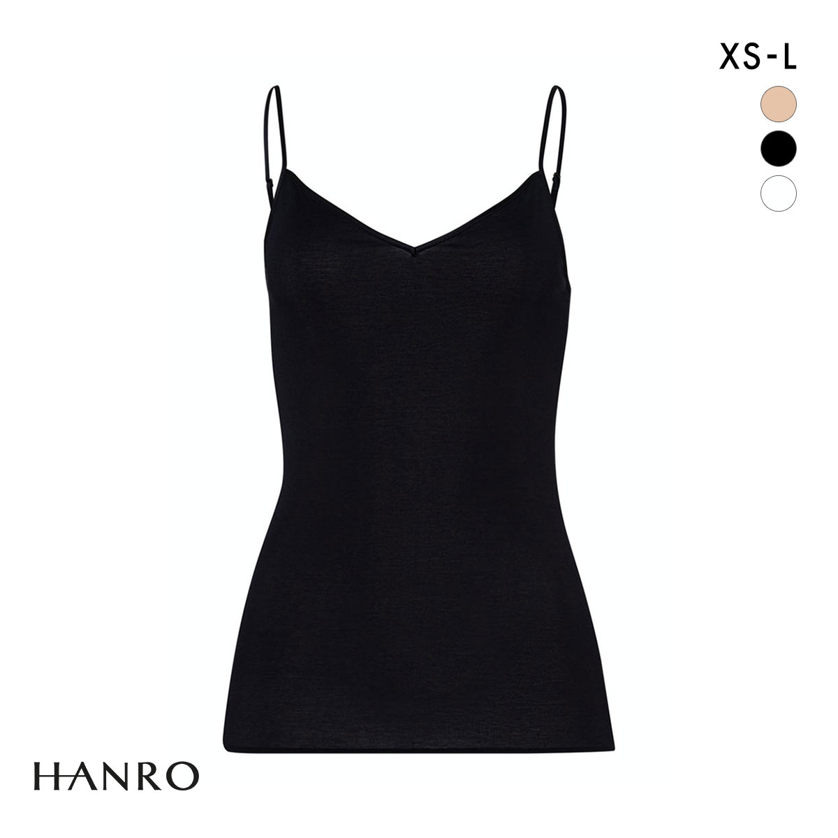 ハンロ コットン シームレス キャミソール HANRO COTTON