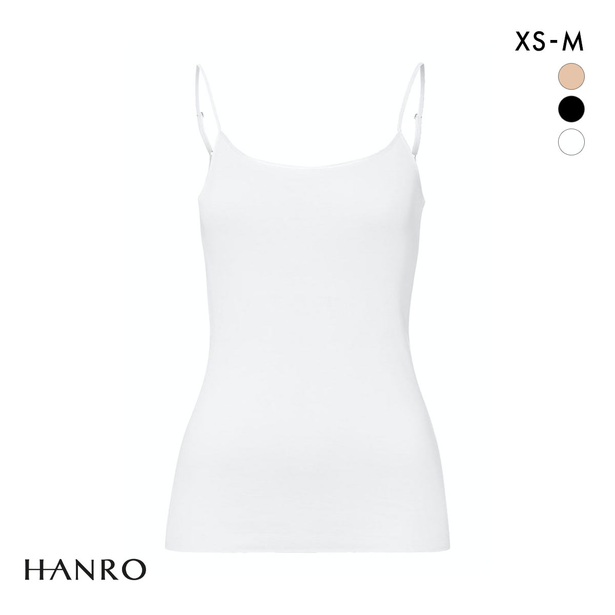 ハンロ コットン シームレス キャミソール HANRO COTTON