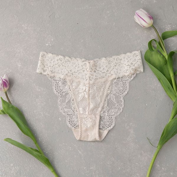 アブソール Absorle×中北成美 コラボ ナチュふわサイドフィット ペア ショーツ ノーマル 総レース 単品