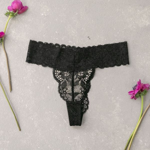 アブソール Absorle×中北成美 コラボ ナチュふわサイドフィット ペア ショーツ Tバック 総レース 単品