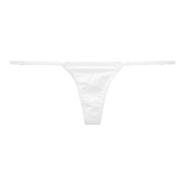 Private Collection マイクロ 脇アジャスター付き Tバック ショーツ M 股上浅め 単品 透け防止 水着 スイムウェア インナーパンツ